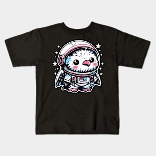 Kawaii eagle astronaut Kids T-Shirt